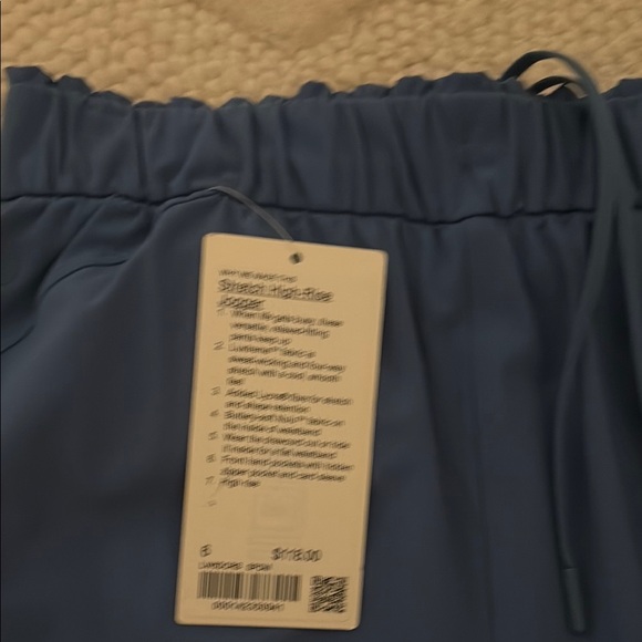 Blue Jogger Pants - Picture 3 of 4